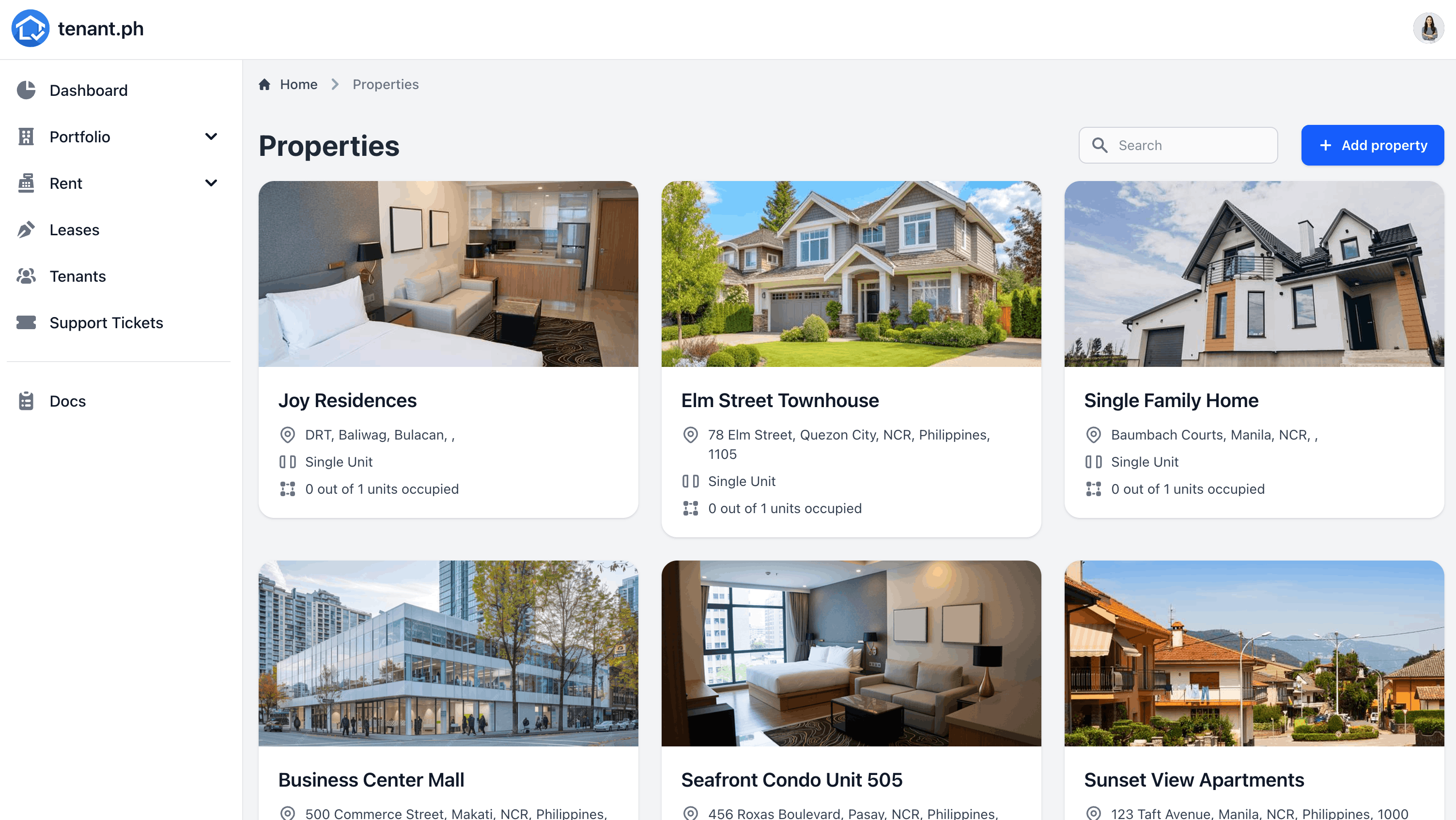 Tenant.ph Platform